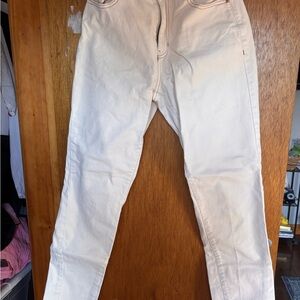 Men's Cream Jeans
